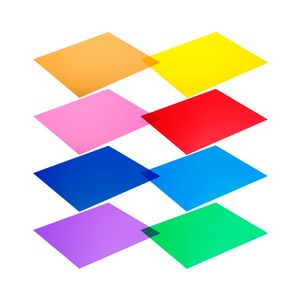 Filtro Neewer 8 Colores Geles para Iluminacion