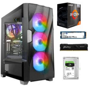 PC Gamer Intel RYZEN 5-5600GT + Ram 16GB + Disco 1TB + SSD 500GB + Case Gamer