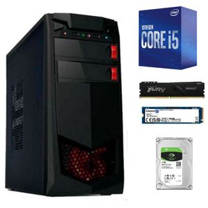 PC Intel Core i5-10TH + Ram 16GB Disco 1TB+ Disco SSD 480GB
