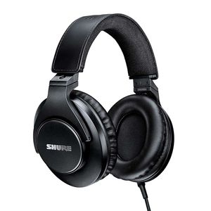 Audífonos over ear sin micrófono Shure SRH440A adaptador 1/4", conecto 3.5 mm, cable desmontable, negro