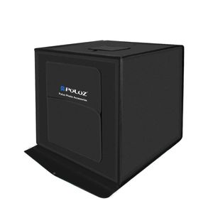 Caja de luz fotográfica Puluz 60x60 cm, 60 W, luz blanca