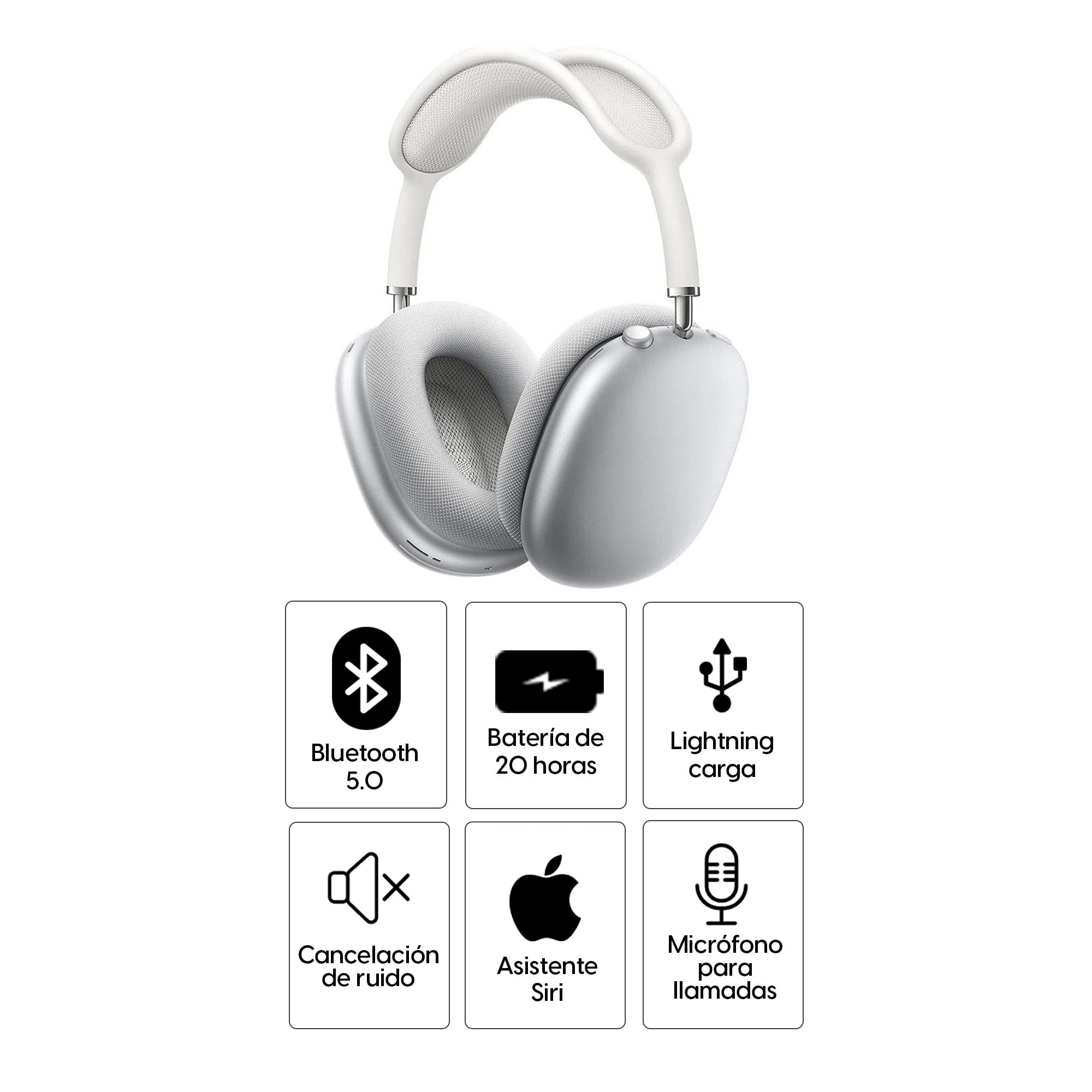 Airpods Max Apple inalámbricos con cancelación de ruido