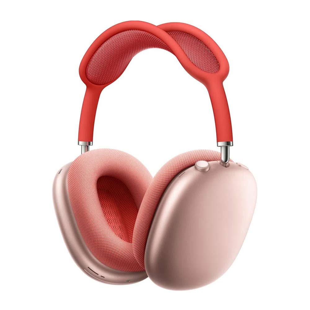 Audífonos con cancelación de ruido Apple Airpods Max micrófono incorporado,  máx. 20 horas, control de música y llamadas, rosado
