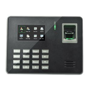 Control biométrico de asistencia Zkteco LX16 huella, USB-HOST, pantalla 2.8", negro