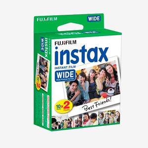 Impresora Fujifilm Instax Link Wide Mocha Gray +Pack Pelicula Widex20
