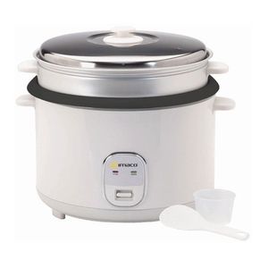 Olla Arrocera Imaco RC42 1600w, 4.2 litros, cuerpo de metal, blanco