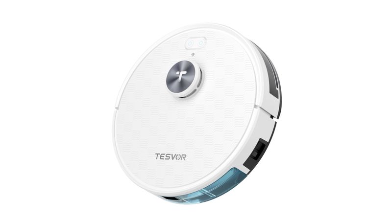 Aspirador Tesvor Robot S7 Pro 5200mAh duraci n 180 minutos compatible Alexa y Google Home blanco