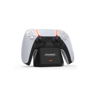 Base Cargador Dobe Para Mando Dualsense PS5 Dock Type-C Negro