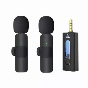 Mini micrófonos de solapa Genérico inalámbrico recargable 3.5 mm