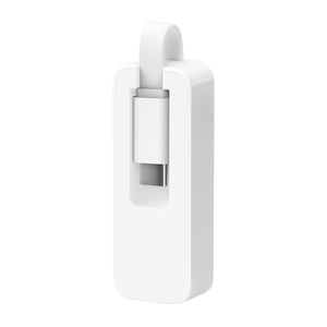 Adaptador de red TP-Link UE300C Usb tipo-C a RJA45 Gigabit, Plug and play, blanco