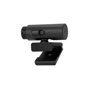 Cámara web Streamplify Cam FHD 1080p, conexión USB, micrófono integrado, tapa de privacidad, cable 2 m, negro