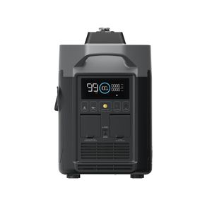 Generador Smart Ecoflow Generator Dual Fuel, 1800W a 120V, negro