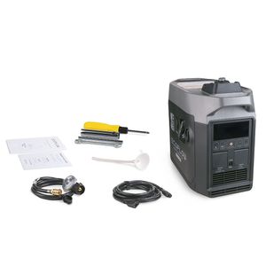 Generador Smart Ecoflow Generator Dual Fuel, 1800W a 120V, negro