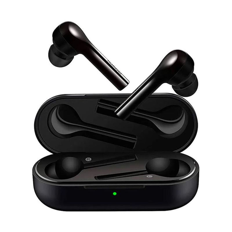 Reacondicionado Huawei FreeBuds Lite IPX4 negro, frontal