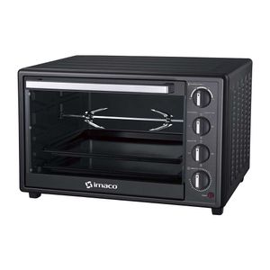Horno rosticero Imaco HEB60R 2200w, 66 litros, temperatura máx. 250°c, negro