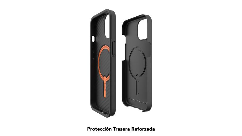 Soporte de Doble Capa Quikcell ADVOCATE - iPhone 14 PRO - Negro Armadura, Negro, Accesorios para Celulares