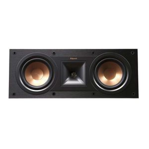 Parlante woofer central Klipsch R-25C 400 vatios, IMG dobles de 5.25", negro