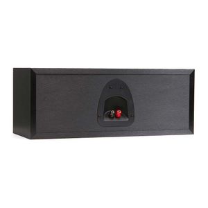 Parlante woofer central Klipsch R-25C 400 vatios, IMG dobles de 5.25", negro