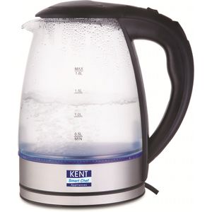 Hervidor Kent Elegante 2000w, 1.8 litros, transparente
