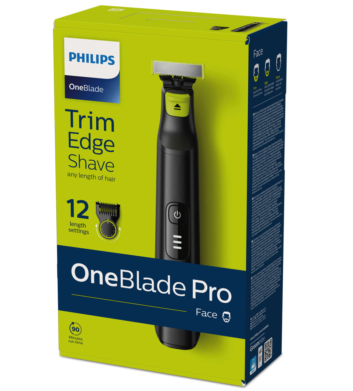 Recortadora y afeitadora Philips One Blade Verde y gris Radioshack