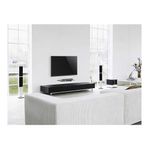Repisa EXPO RACK ERVT-1 de vidrio templado negro ambiente