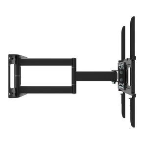 Rack TV Led /Smart 32"-65" EXPO RACK, ERM3265, Soporte Móvil de 3 giros, Negro