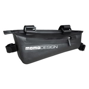 Bolsa de maletero para bicicleta, resistente al agua, material TPU, negro