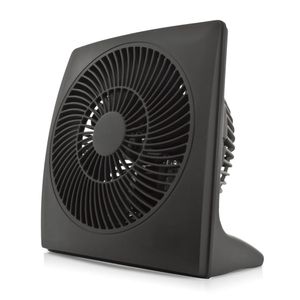 Ventilador de mesa Westminster 10 cm, 12w, cuadrado, negro