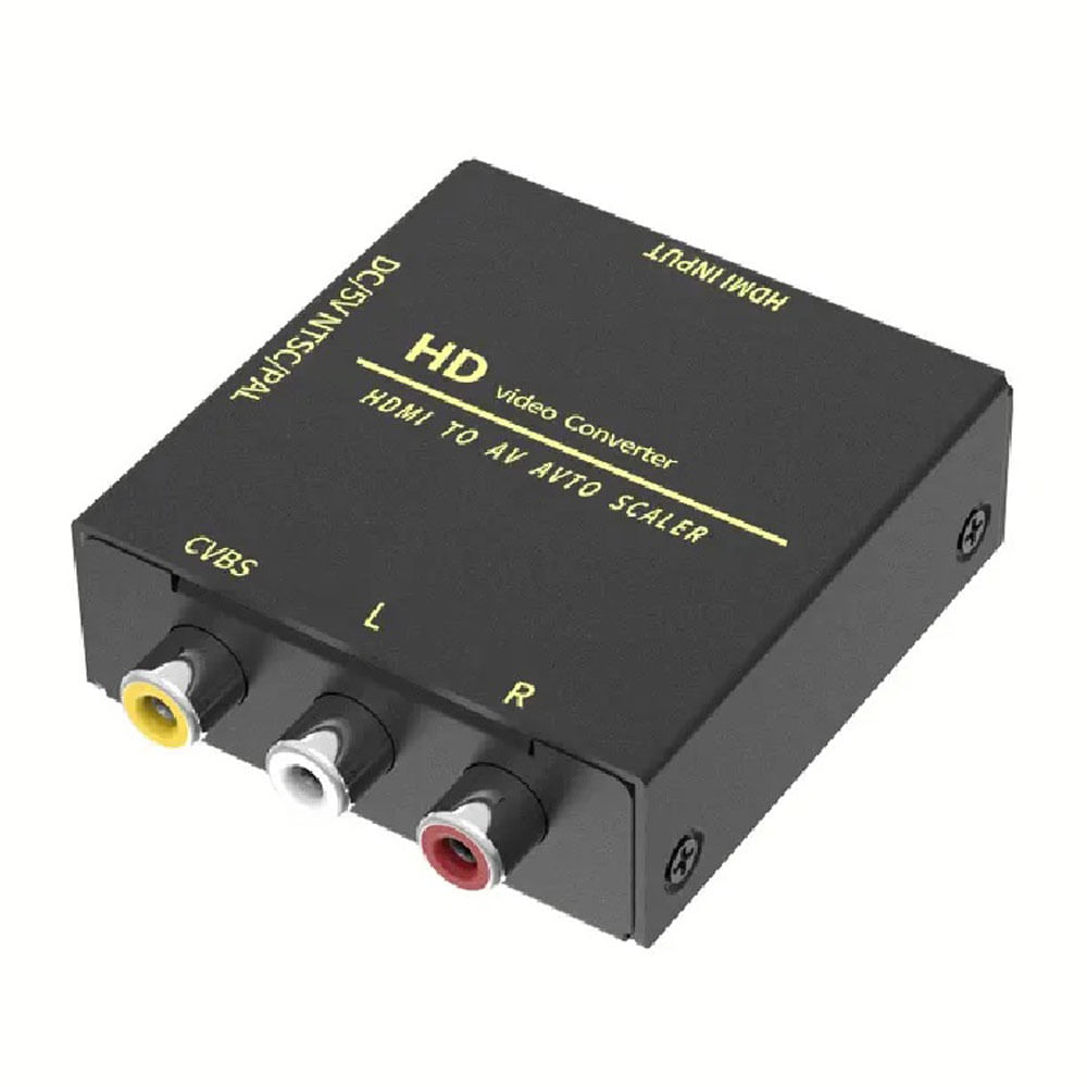 Adaptador Conexion Rca A Hdmi Adaptador Genérico RCA A HDMI