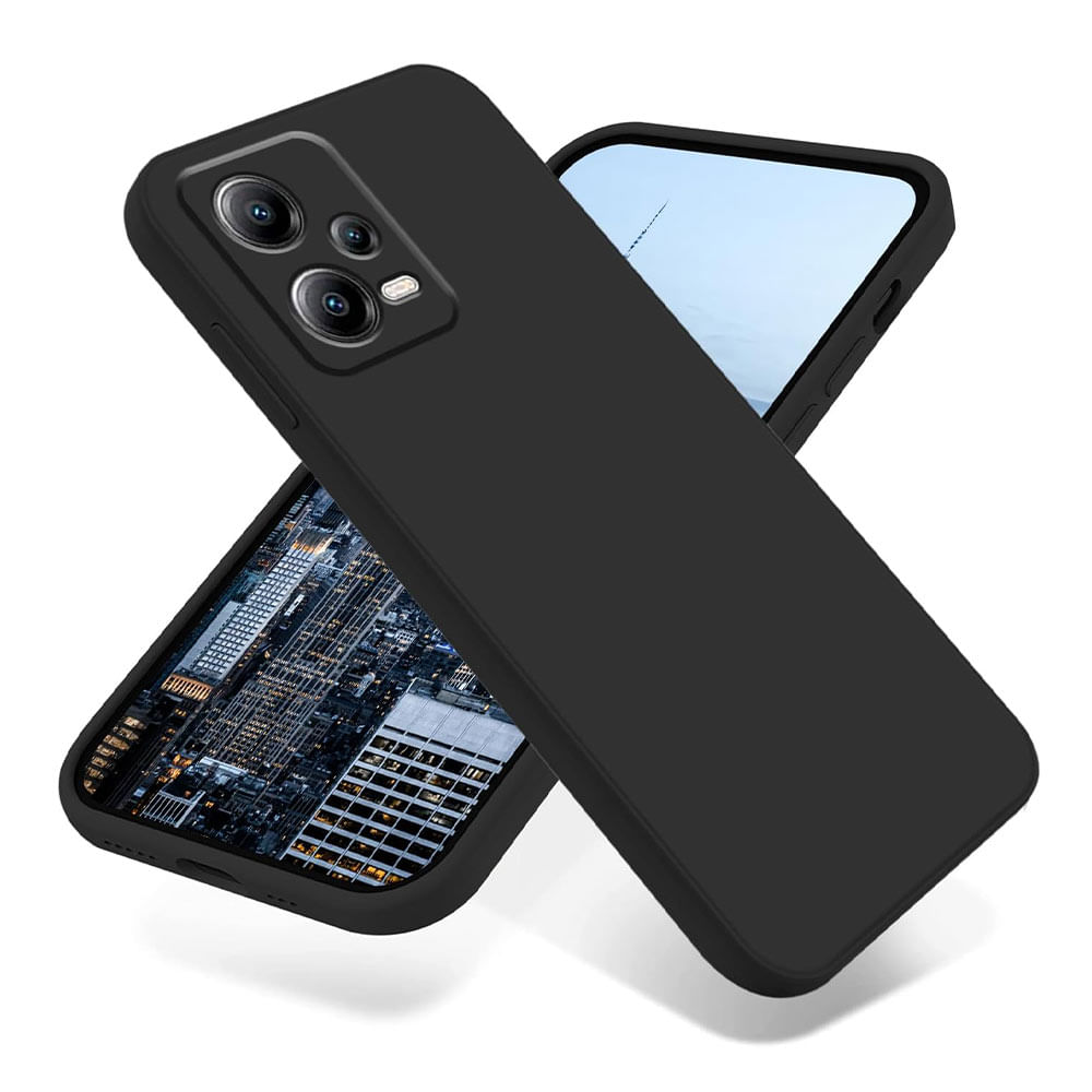 Case para Xiaomi Redmi 12 pro plus, negro - Coolbox