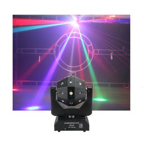 Luz led estroboscópica láser 3 en 1,  DMX 16/18 canales