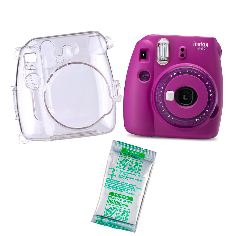 Cámara Fujifilm Instax Mini EVO + Pack de películas X 20 Unid