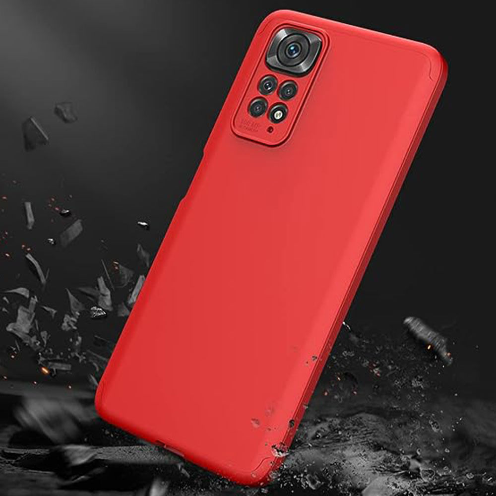 Case para Redmi Note 12, amortiguador de choques, de silicona, rojo -  Coolbox