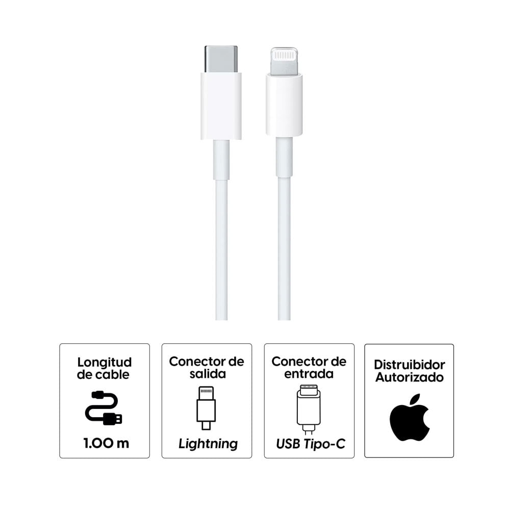 Cable USB-C a conector Lightning » CoolBox → Informática / Periféricos /  Componentes / Tecnología