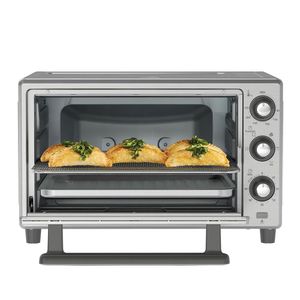 Horno eléctrico con freidora de aire Oster TSSTTVLS25, 1500 w, 25 litros, temperatura máx 230°c, gris