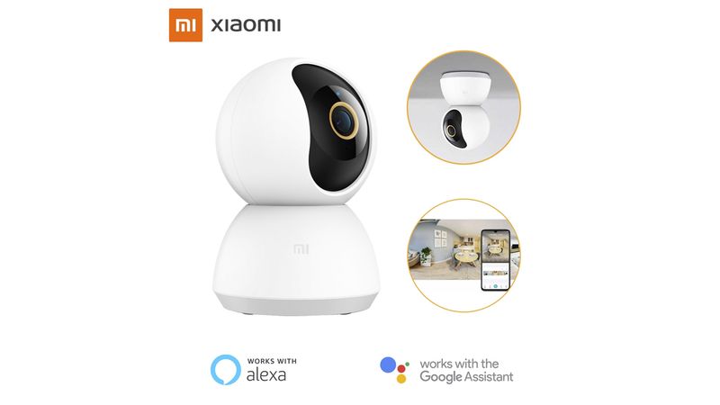 Cámara de seguridad Xiaomi Smart Camera C300, gran apertura f/1,4,  detección de personas mediante IA - Coolbox