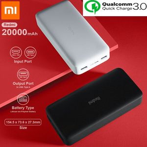 Batería externa Xiaomi Redmi 20000mha, 18w, carga rápida