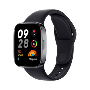 Smartwatch Xiaomi Redmi Watch 3, resistencia al agua, 1.75", incluye GPS, negro