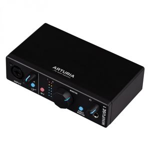 Interfaz de audio Arturia Minifuse 1, tipo USB-C, negro