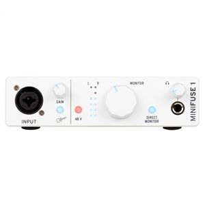 Interfaz de audio Arturia Minifuse, tipo USB-C, color blanco