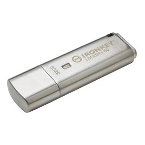 Memoria USB Kingston IronKey Locker+50 32GB de capacidad, interfaz 3.2, encriptada
