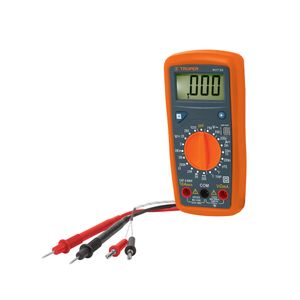 Multímetro Multitester Digital Truper Mut-33, voltaje 200mV – 500V, pantalla LCD