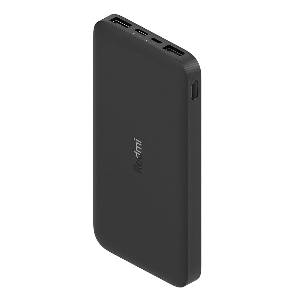 Batería externa Xiaomi Redmi 10000 mAh,10W, 2 usb + 1 tipo C, negro -  Coolbox
