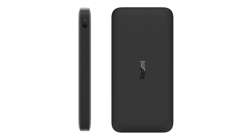 Batería externa Xiaomi Redmi 10000 mAh,10W, 2 usb + 1 tipo C, negro
