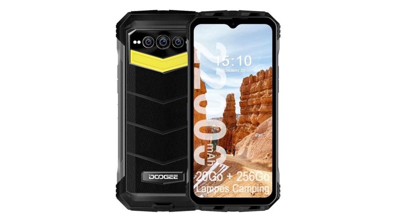 Smartphone Doogee S100 PRO 256GB negro - Coolbox