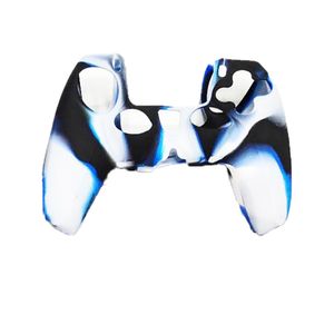 Funda para mando Playstation 5 Dualsense, material silicón, diseño flameado