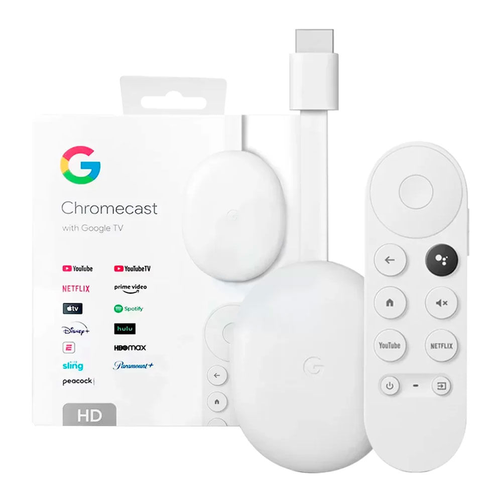 Google Chromecast 4ta Generación Con Tv 8gb HD