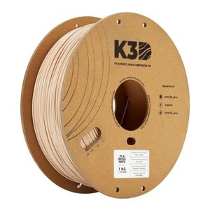 Filamento K3D PLA Beige Mate (1.75mm, 1Kg)