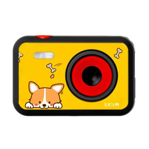 Cámara para niños SJCAM Funcam, fotos y videos, 12MP FULL HD, marcos, filtros, juegos, amarillo