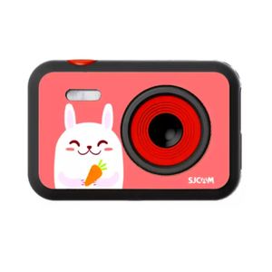 Cámara para niños SJCAM Funcam, fotos y videos, 12MP FULL HD, marcos, filtros, juegos, rosado